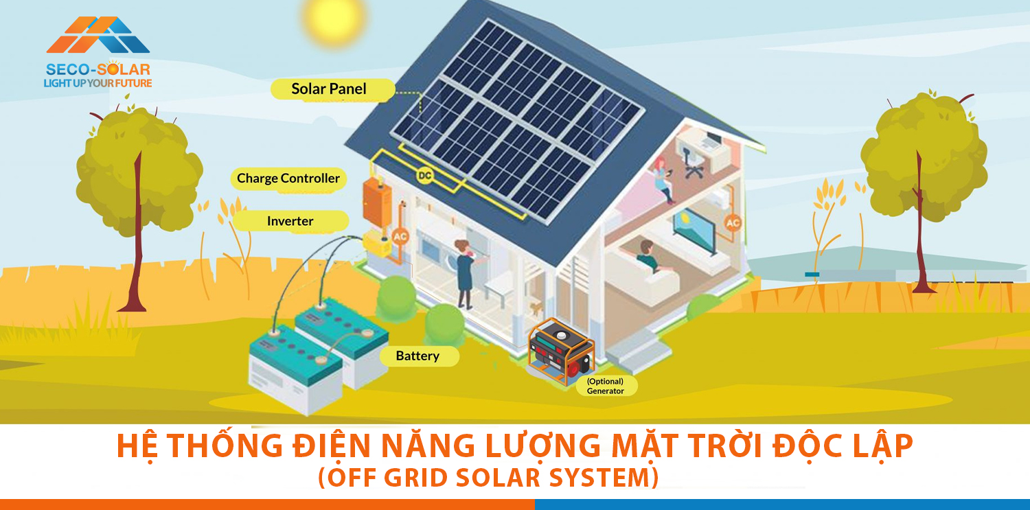 Hệ thống điện mặt trời độc lập